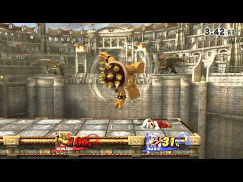 Lssj Bowser vs F Mario Intense #1