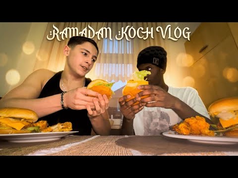 Ramadan Food Vlog 🍔 | Cooking Burgers & Honest Q&A Talks
