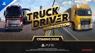 Truck Driver Gold Edition - Announcement Trailer | PS5 Trailer
