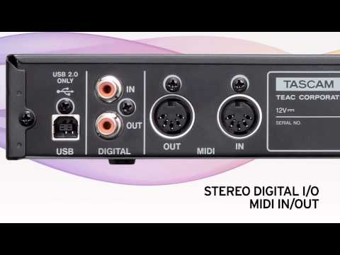 TASCAM US-1800 USB Audio Interface 2010s - Black image 6