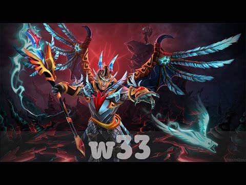 w33 - Skywrath Mage l Ranked Gameplay MMR 7765 + Dota 2 (1080p)