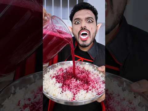 one day as vampire 🧛🏼‍♂️ #challenge #food #vlog