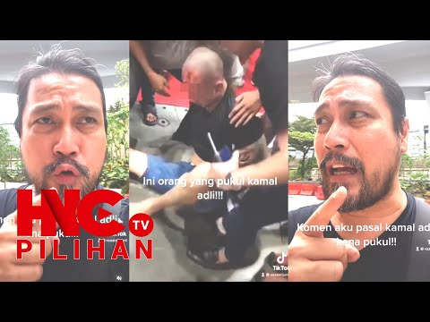 GEMPAR ! Zed Zaidi Dedah Wajah Lelaki Singapura Serang Kamal Adli Dengan Cota Besi [VIDEO]