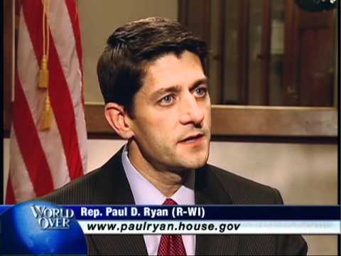 World Over - Budget battle - Raymond Arroyo with Rep Ryan, Joan Desmond - 06-23-2011