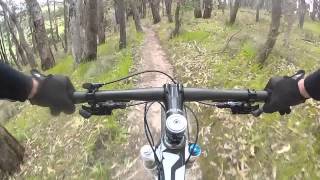 preview picture of video 'MTB Smiths Gully - Rob Roy HC to Motschalls Rd'