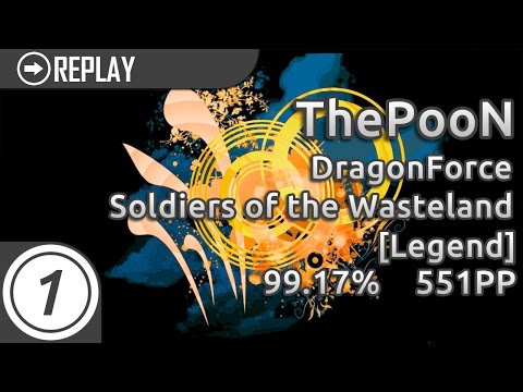 ThePooN | DragonForce - Soldiers of the Wasteland [Legend] 4324/4379x 99.17% 551pp #1