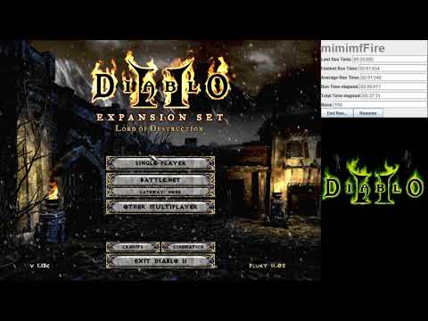 Diablo 2 - 150 Mausoleum Runs Fire Sorc