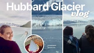 HUBBARD GLACIER VLOG 🚢 PRINCESS ALASKA CRUISE 🚢  First sea day, glacier viewing and formal night