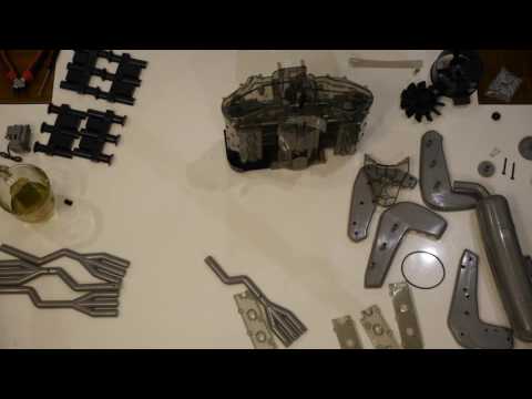 PORSCHE FLAT-SIX BOXER ENGINE HAND BUILT (1:4) FRANZIS