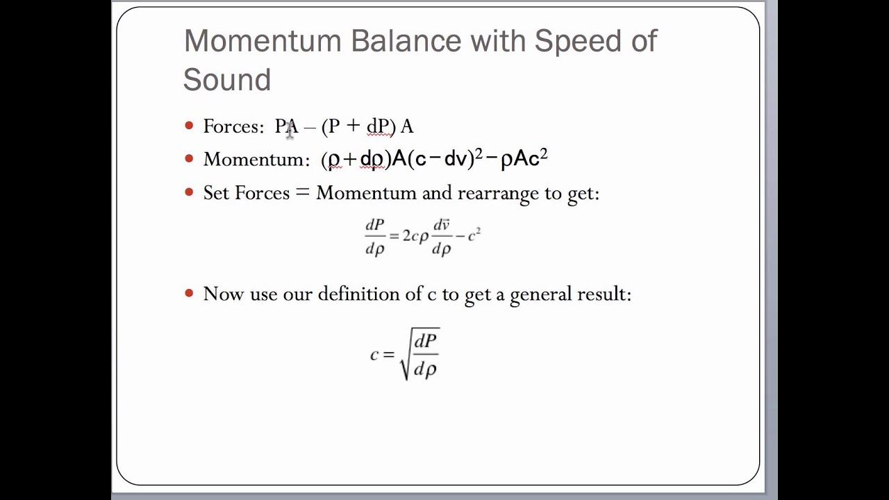 Compressible Flow Intro