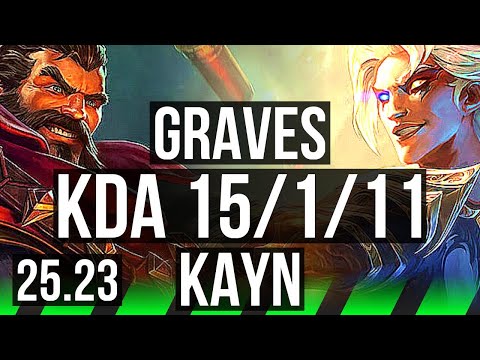 GRAVES vs KAYN (JGL) | 15/1/11 | KR Diamond | 25.23