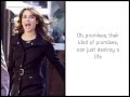 Promises, promises glee lyrics 