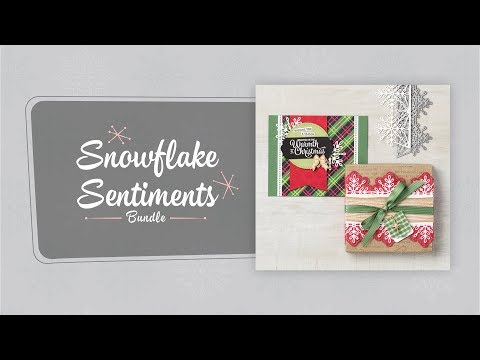 Snowflake Sentiments Bundle by Stampin' Up!
