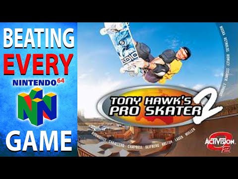 Beating EVERY N64 Game - Tony Hawk's Pro Skater 2 (127/394)