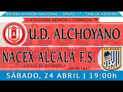 Fase de Ascenso, Jornada 7: UD Alchoyano - CD Alcalá de Guadaira, 3ª División Nacional, G17, 2020/21