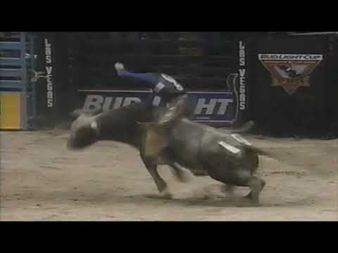 Michael Gaffney vs Ultimate Warrior - 96 PBR Finals (83.5 pts)