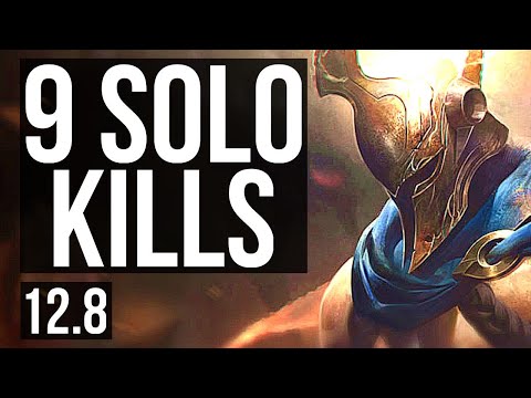 PANTHEON vs IRELIA (TOP) | 4.4M mastery, 9 solo kills, 700+ games | KR Master | 12.8