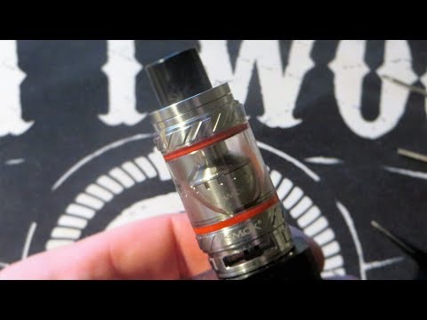 Smok TFV12 RBA mit Alien Wire bestücken und Watte richtig verlegen