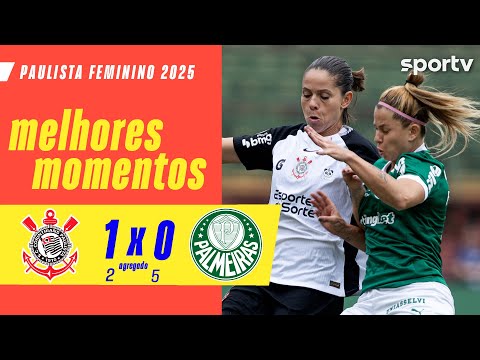 Gols e lances de Corinthians x Palmeiras