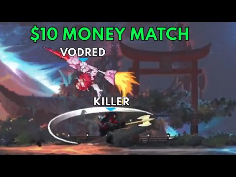 KILLERxSOLDER vs Vordred - $10 Money Match - Special Pick - Brawlhalla Show Match #108