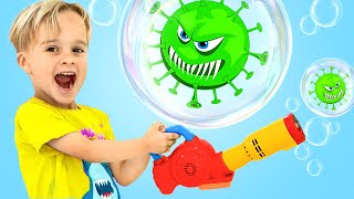 Histoire pour enfants sur les virus