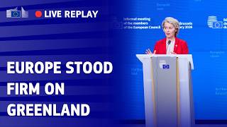 Europe Stood Firm on Greenland and Will Deliver on Ukraine: President 