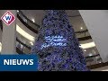 Ware kerstparadijs in de Bijenkorf in Den Haag