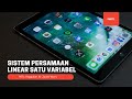 Persamaan Linear Satu Variabel Part 1 Kalimat Terbuka Kalimat Tertutup Persamaan Yg Ekuivalen