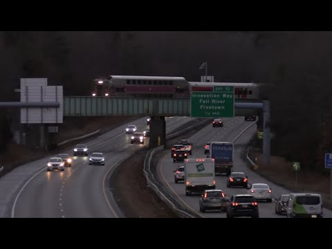 South Coast Rail Test Train - Freetown & Taunton, MA - January 2025