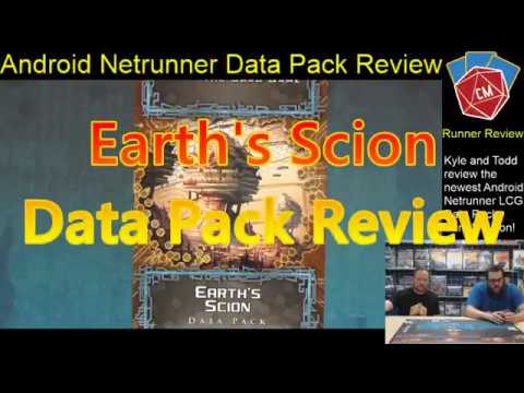 Android: Netrunner LCG Pack Review - Earth's Scion Data Pack Runner at CollectorMania
