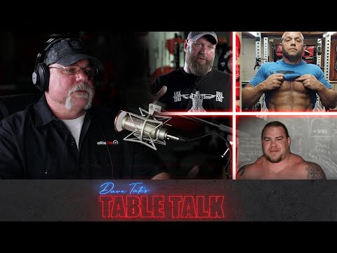 Dave Tate's TABLE TALK with Jim Wendler, Matt Rhodes, & Vincent Dizenzo!