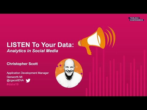 Listen To Your Data: Analytics in Social Media