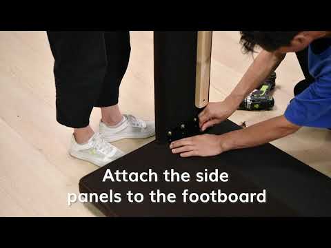 Jennifer Taylor Home Marcella Tufted Wingback King Bed, Silver Grey