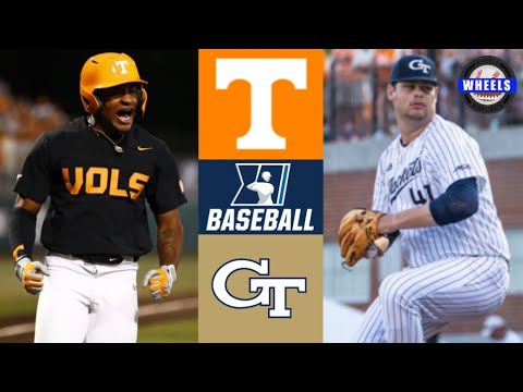 #1 Tennessee vs Georgia Tech (AMAZING GAME!) | Knoxville Regional Final | 2022 College Baseball