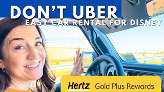 Renting a Car at Orlando Airport (MCO) with Hertz – Easy Gold Plus Pickup for Disney & Cruises!