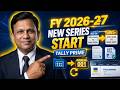 How To Change Financial Year In Tally Prime Start New Invoice Series FY 2026 27