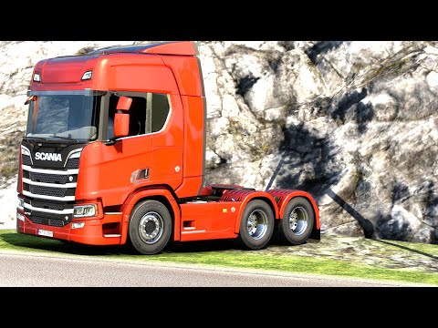 ETS 2 - Scania R730 Transporting Hydrochloric Acid Part 1