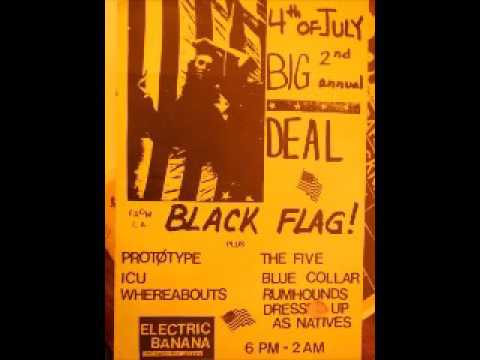 Black Flag :: Live @ The Electric Banana, Pittsburgh, PA, 7/4/81 [SOUNDBOARD MASTER - 1ST SET]