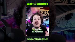 I Watt non sono tutto! 🚫🔊