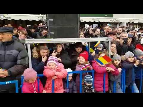 Parada militara de 1 Decembrie 2017 la Alba Iulia