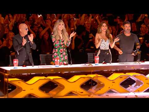 Simon Cowell SMASHES the Golden Buzzer for 13-Year-Old PRODIGY Singer!