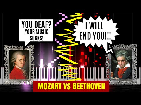 Epic Piano Battles of History: Mozart vs Beethoven