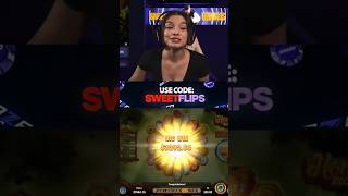 Sweetest spin of the day! Honey Rush pays BIG! || @SweetFlips #bigwin #slots #roulette #ytshort