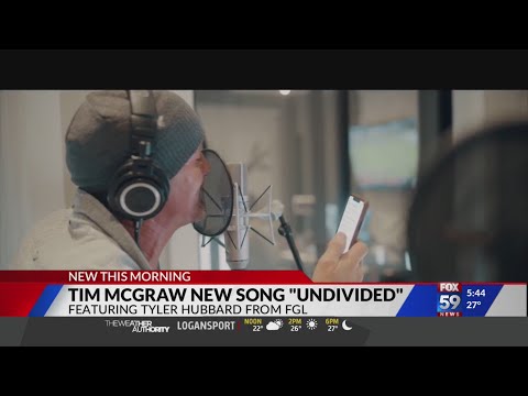 Country stars premiere song about unity, "Undivided"