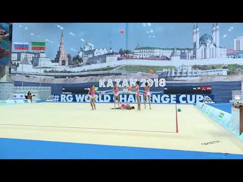 Team Japan - 3 balls 2 ropes WCC Kazan 2018 AA 21.300