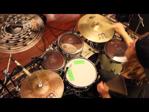 Paul Wandtke - drum cam - tracking Bedlem's single 