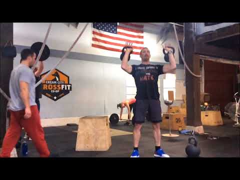 Bania KB and Box Jump Work 12/24/2017