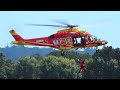 Beautiful Rotor Sound Westpac Rescue Helicopter Winching Display