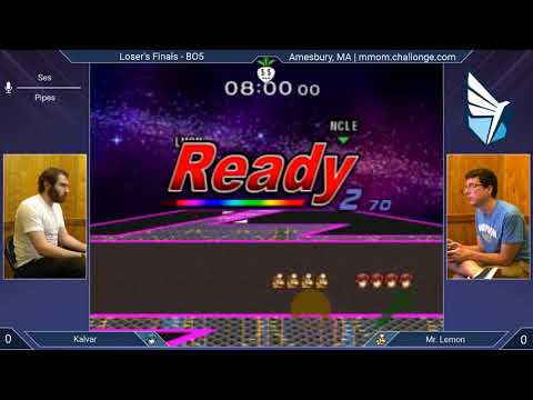 MMOM155 SSBM - Kalvar (Marth) vs. Mr. Lemon (Dr. Mario) - Melee LF