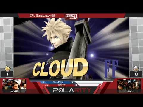 CFL Smackdown 96 WiiU - Ewok41 (Cloud) vs Espada (Sheik) - Winners R2